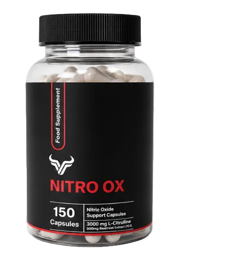 Nitro Ox Nitric Oxide Support Capsules – 150 Count